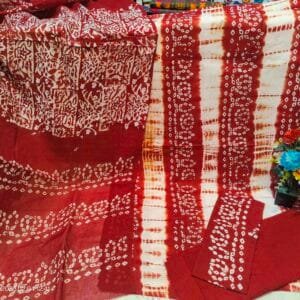 শেড ডিজাইন বাটিক ড্রেস