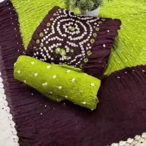 ইন্ডিয়ান ডিজাইন চুনরি বাটিক