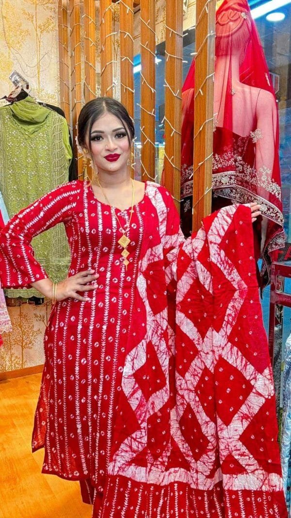 viral mom batik three pieces