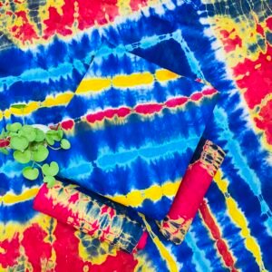 tie dye batik three pieces